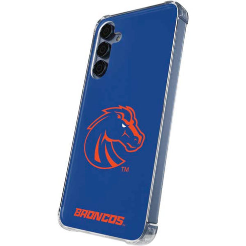 Boise State University Broncos Mascot Galaxy A35 5G Clear Case